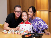 Bếp Eva - Đoan Trang số hưởng, con gái làm bánh ngon, chồng Tây nấu "món nào món nấy ra hồn"