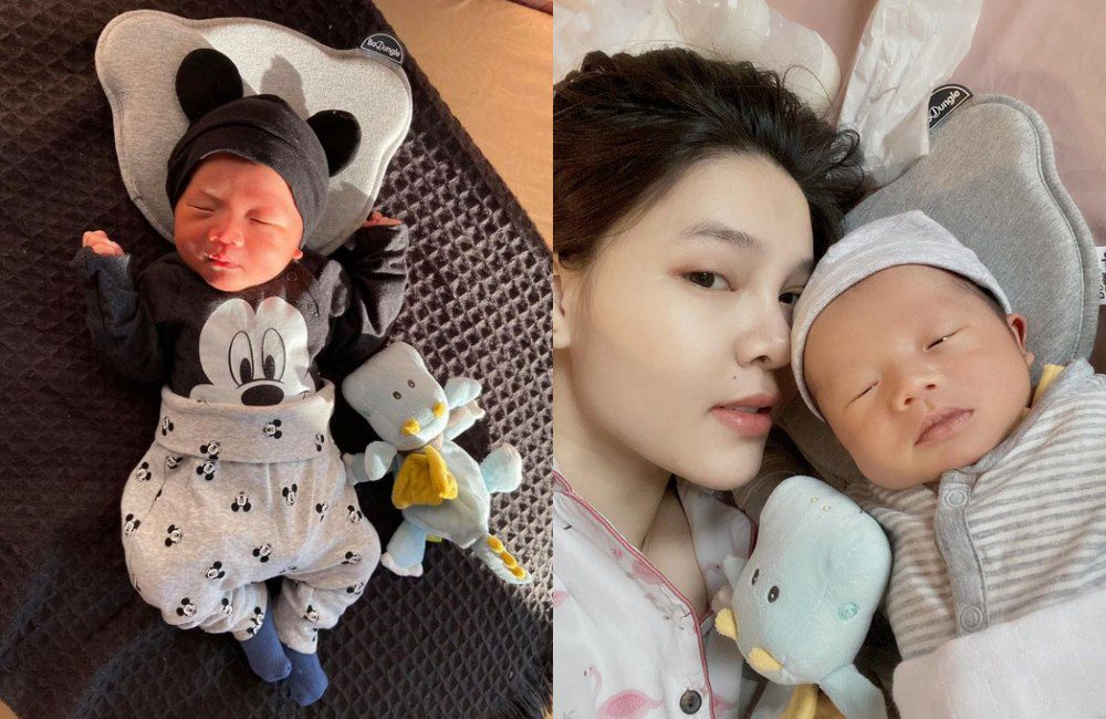 Kỳ Hân bị nhận xét là phân biệt đối xử với 2 con trai sau khi sinh - 1