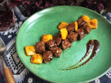 Bò sốt với thứ này vừa ngon lại chất, chồng con mải chơi cũng phải về ăn cơm