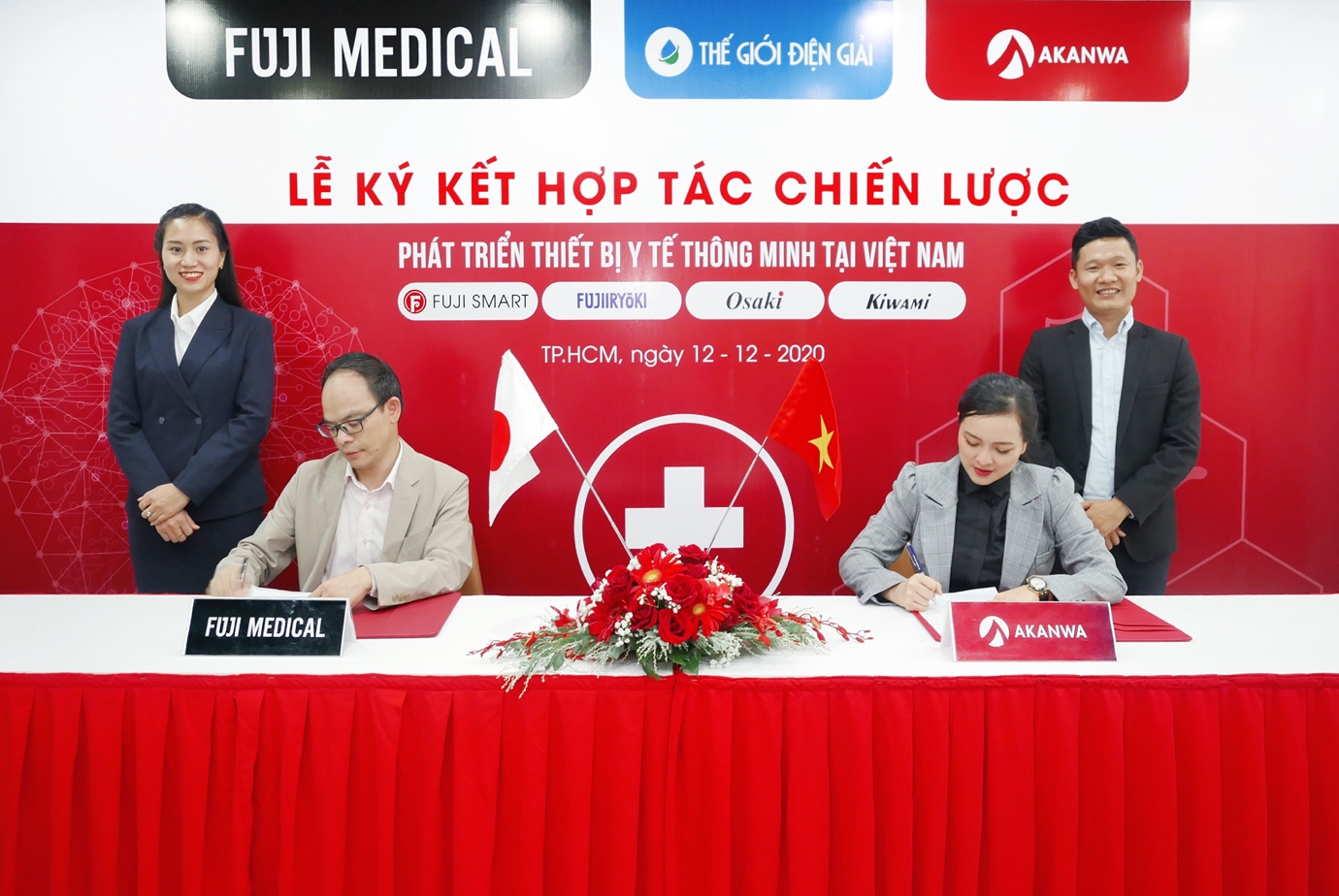 Fuji Medical ký kết hợp tác chiến lược giai đoạn mới cùng Thế Giới Điện Giải và Akanwa - 1