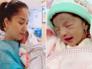 Bà bầu - Sao Việt khóc hết nước mắt nhìn con sinh non nhỏ xíu, giờ bé nào cũng "cưng hết nấc"