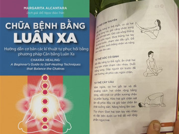 Sách hướng dẫn tự chữa lành bản thân bằng phương pháp cân bằng luân xa