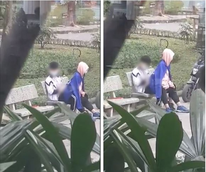 Thêm cặp đôi mặc đồng phục học sinh làm amp;#34;chuyện ấy” trong công viên, CĐM: “Không thể chấp nhận nổi” - 1