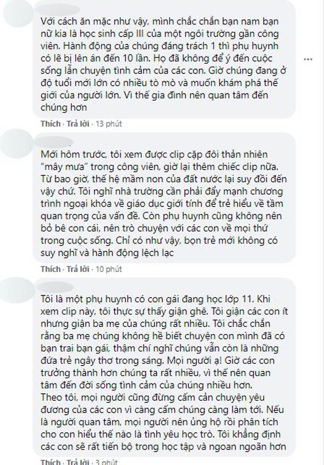 Thêm cặp đôi mặc đồng phục học sinh làm amp;#34;chuyện ấy” trong công viên, CĐM: “Không thể chấp nhận nổi” - 2