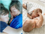 Làm mẹ - Khoảnh khắc ngọt rụng tim của cặp anh chị em nhà sao Việt, bố mẹ nhìn là muốn đẻ thêm