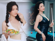 Thời trang - Lý Nhã Kỳ "xả vai" mỹ nữ nội y, chuyển sang style cơ thủ nóng bỏng