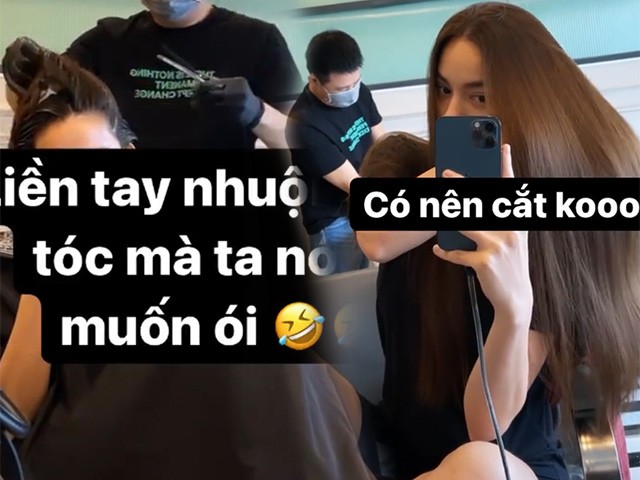 Hồ Ngọc Hà muốn ói khi nhìn tóc chính mình, và màn thay đổi ngoạn mục