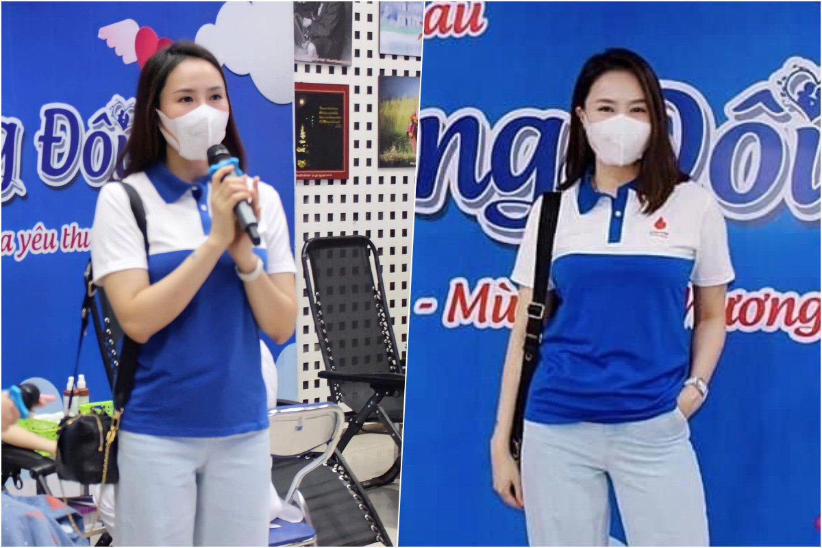 Hồng Diễm tăng cân mặt tròn xoe lại bị chụp lén, nhan sắc còn xứng danh mỹ nhân màn ảnh? - 4