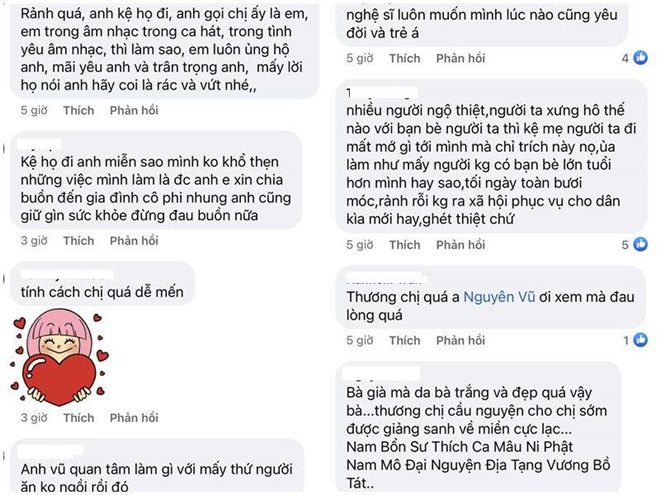 Nhiều khán giả đồng tình với bài viết của nam ca sĩ.