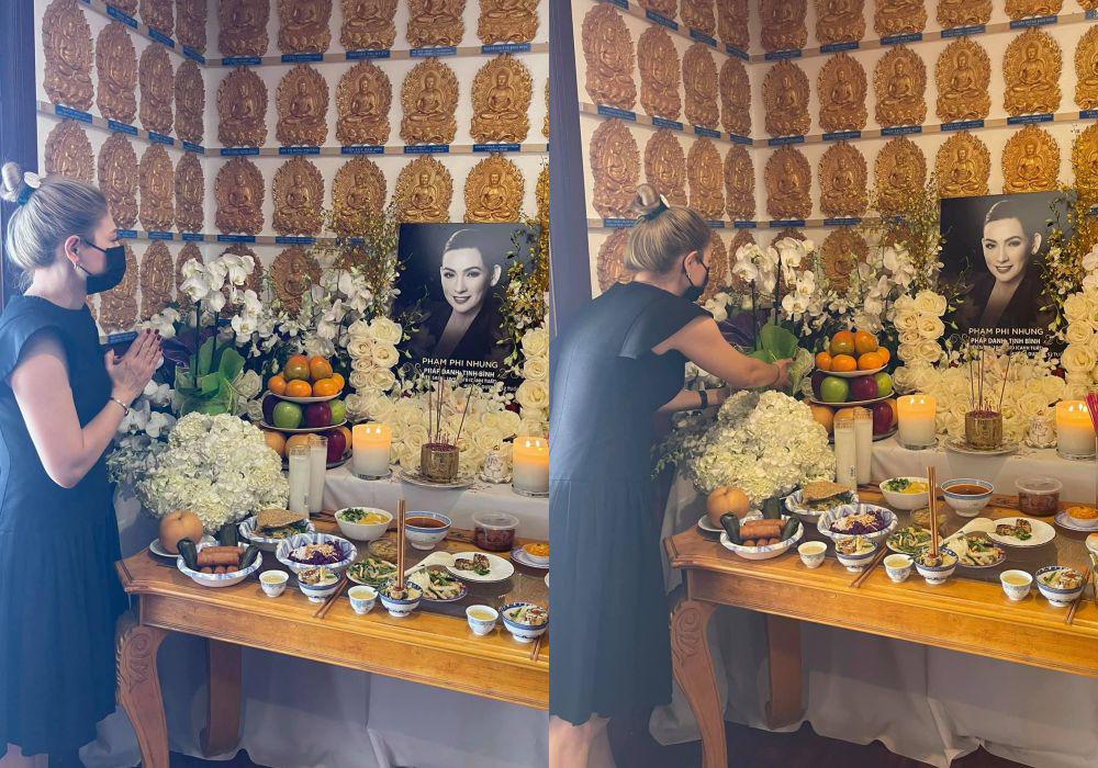 Thanh Thảo chia sẻ trên trang cá nhân: Thất đầu của chị… Vẫn chưa thể tin là chị đã đi xa như vậy.