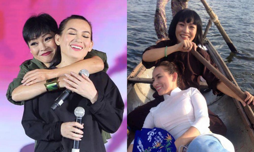 Từ ngày Phi Nhung mất, Phương Thanh tâm sự và đăng tải rất nhiều hình ảnh cũ của cả 2.