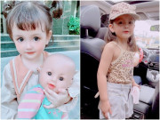 Làm mẹ - Xưa đầu trọc lốc, bé gái Hà Nội giờ xinh như búp bê, nổi tiếng phim Hương vị tình thân
