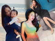 Thời trang - Được chồng cưng, Đàm Thu Trang "thoát mác" bỉm sữa, diện váy bó khoe dáng xinh