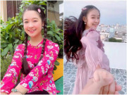 Làm mẹ - Về quê 3 tháng, Hoa khôi nhí Cần Thơ lớn bổng, hoá công chúa nắm tay chàng trai bí ẩn