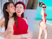 Làm đẹp - Ngỡ ngàng nhan sắc chị gái Lan Ngọc, mẹ hai con vẫn diện đồ khoe bụng phẳng lì