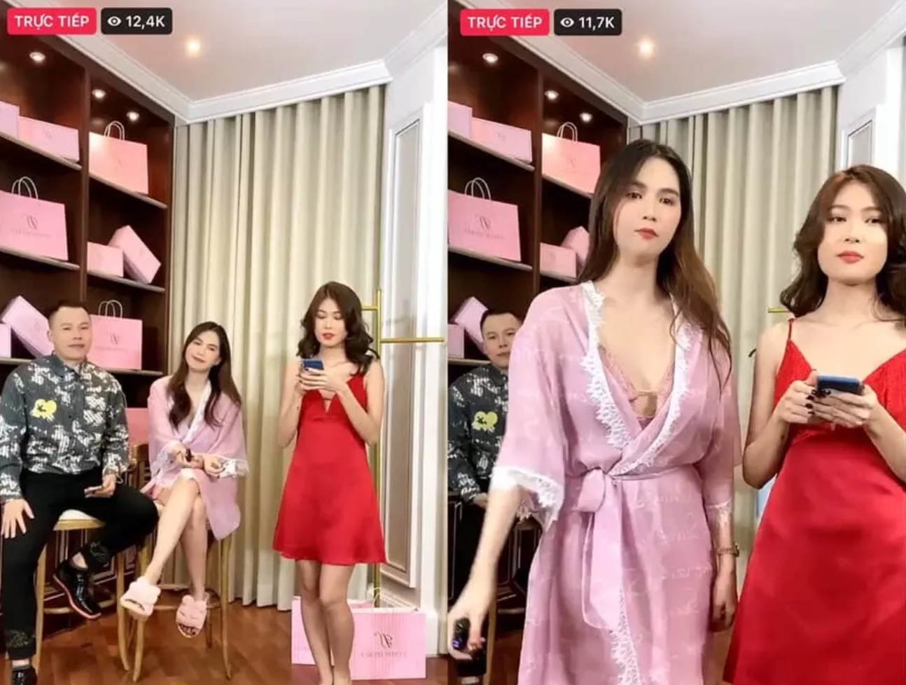 Lên livestream bán hàng, Ngọc Trinh gặp lỗi ê chề với chiếc quần bó chẽn - 3