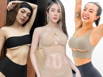 Những chiếc áo tập đầy rẫy sự cố của sao: hoa hậu quyến rũ số 2 không ai số 1