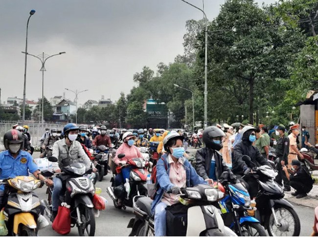 Người lao động trở về quê tại các tỉnh cũng được tỉnh Đồng Nai tạo điều kiện hỗ trợ trong những ngày qua