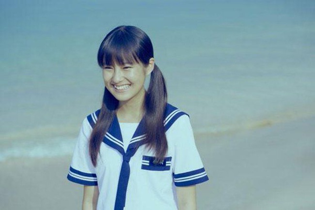 Cô sở hữu vẻ đẹp ngây thơ, ngọt ngào...