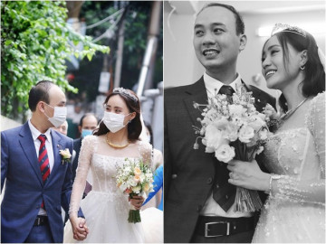 Lộ mặt chồng MC Thời tiết Xuân Anh với nụ cười tỏa nắng