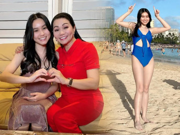 Giai nhân làng cải lương khoe con gái 18 tuổi là bản sao hoàn hảo của mẹ