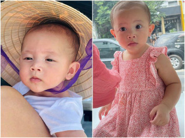 Con gái Hồ Ngọc Hà càng lớn càng xinh