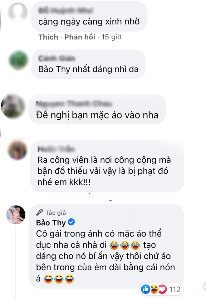 Bị bắt mặc áo vì che ngực bằng nón, Bảo Thy đáp trả làm ai cũng amp;#34;đứng hìnhamp;#34; - 3