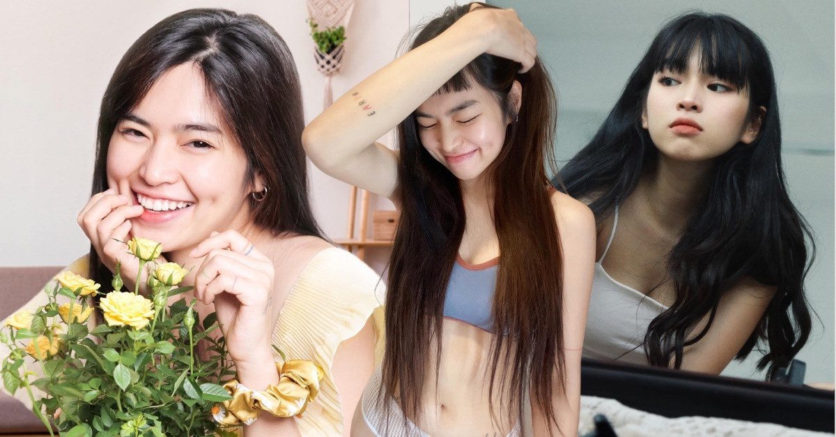 Đỗ Khánh Vân được mệnh danh là hot girl má lúm, làm nhiều người mê mẩn bởi nụ cười rạng rỡ và đôi mắt to tròn.