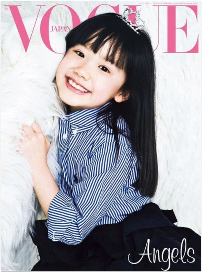 Ashida trên bìa tạp chí danh tiếng.