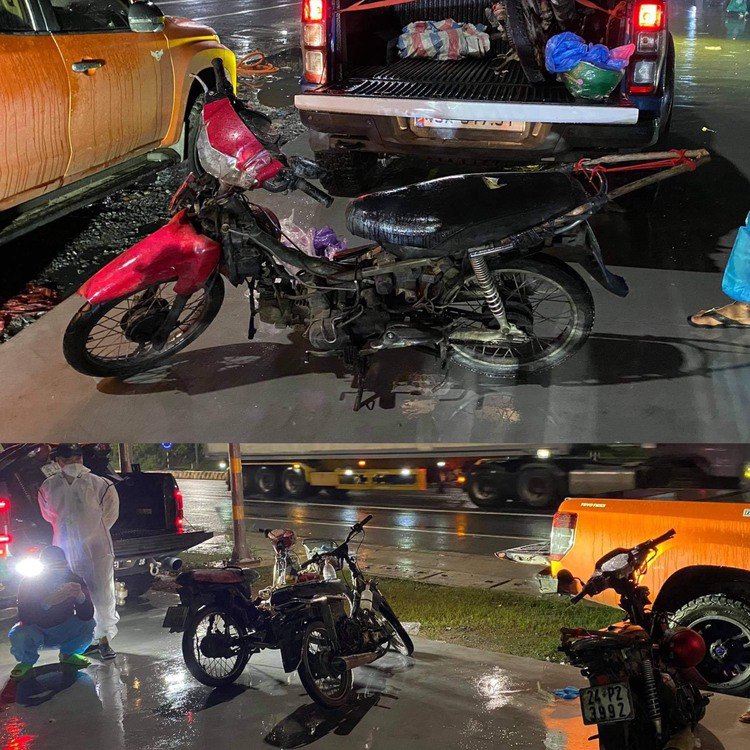 Những chiếc xe cũ, hỏng nát được đội tình nguyện nhanh chóng đổi mới cho bà con về quê. Ảnh: Facebook nhân vật