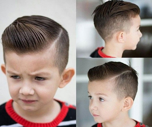 Các kiểu tóc cho bé trai 4 tuổi đẹp trai theo xu hướng mới - 1