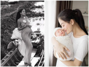 Bà bầu - Tái hôn với đại gia, người đẹp Đà Lạt sinh con lai thiên thần, sống khu biệt thự tỷ phú