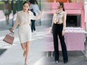Thời trang - Lại đóng nữ thần công sở nhưng "Thư kí Kim" chẳng còn diện váy, chỉ chăm mặc món kéo chân này