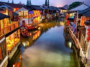 Xem ăn chơi - Những thị trấn “sông chảy trong lòng” hết sức lãng mạn ở Trung Quốc
