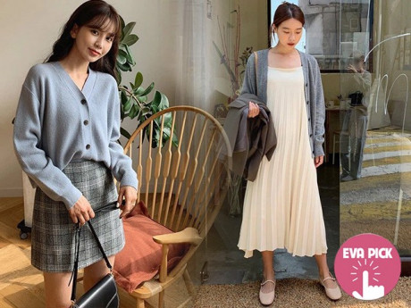 Sắm một chiếc cardigan mặc gần chục kiểu, nàng muốn mặc đẹp mùa se lạnh nên biết ngay!