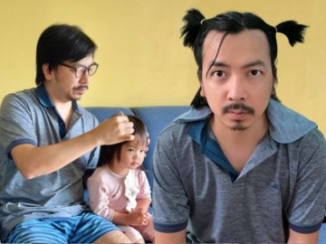 Giáo sư Cù Trọng Xoay khoe cảnh đời thường bên công chúa cưng