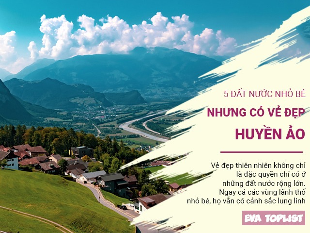 5 đất nước dù trong nhóm nhỏ bé nhất thế giới nhưng cảnh đẹp thì lại xếp hàng đầu