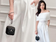 Thời trang - Thuý Diễm ngày càng nâng trình diện hàng hiệu, xách chiếc túi nhỏ xíu mà đắt đỏ