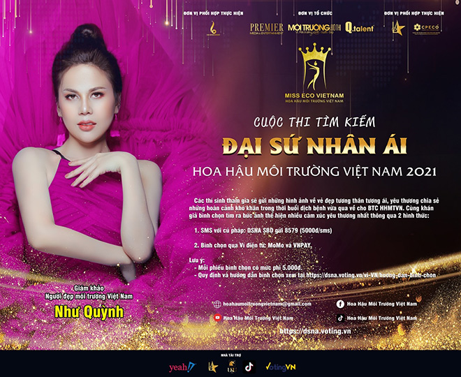 “Người đẹp Môi trường” Như Quỳnh làm giám khảo cuộc thi tìm kiếm “Đại sứ nhân ái” - 1