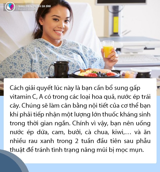 Nâng mũi xong về mụn nổi ầm ầm, chị em bình tĩnh đọc kĩ bài viết này - 4