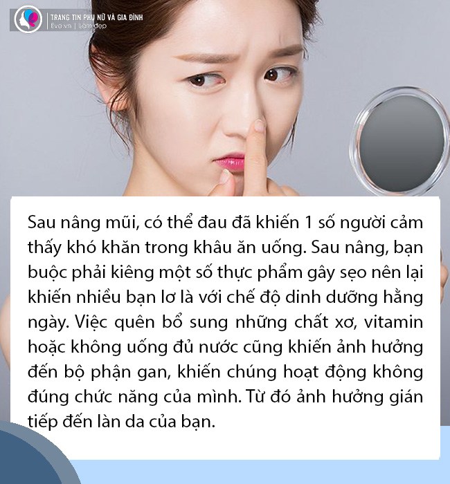 Nâng mũi xong về mụn nổi ầm ầm, chị em bình tĩnh đọc kĩ bài viết này - 7