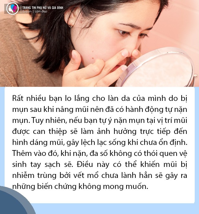 Nâng mũi xong về mụn nổi ầm ầm, chị em bình tĩnh đọc kĩ bài viết này - 8