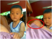 Làm mẹ - Mẹ trẻ mặc hở hang lái xe, nhìn phía sau ai cũng trầm trồ