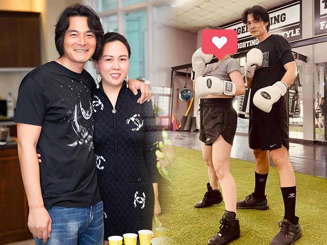 Không gần con gái chung với Phượng Chanel, Quách Ngọc Ngoan sụt 10kg, điển trai bên bóng hồng