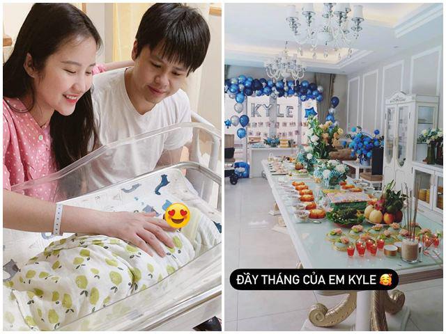 TGĐ Phan Thành làm tiệc đầy tháng con với thiên kim nhà giàu, nhìn kỹ đậm chất đại gia