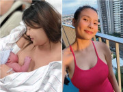 Bà bầu - Thời đi đẻ ở Mỹ phá tướng không nhận ra, Thúy Diễm giờ đẹp phát ghen, vòng 1 bốc lửa