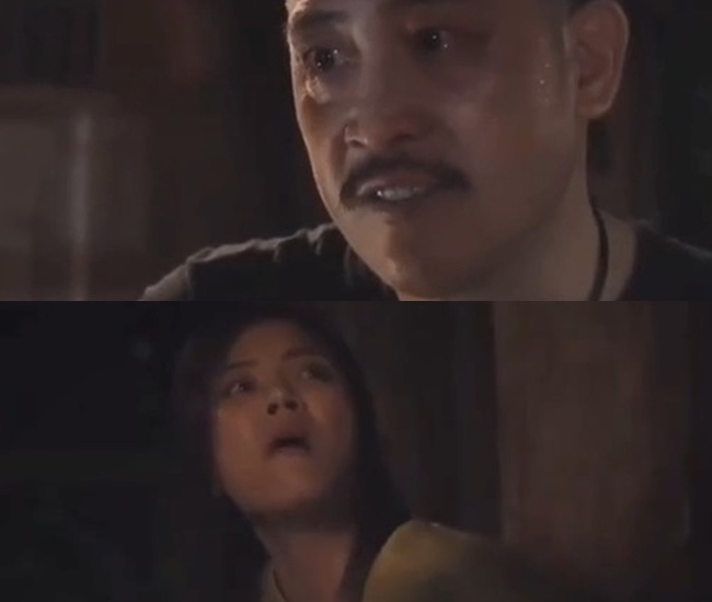 Cảnh bà Sa đối chất với người tình về chuyện con gái mình bị bắt đi.