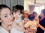 Làm mẹ - Con gái càng lớn càng xinh, Đông Nhi được dàn sao Việt tới tấp hỏi kết sui gia