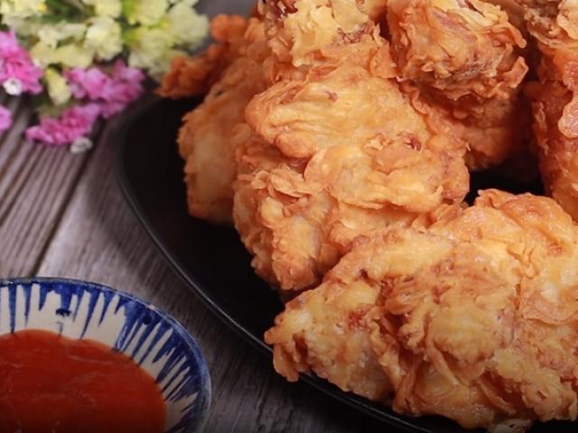 Cách làm gà rán KFC đơn giản tại nhà ngon chuẩn vị