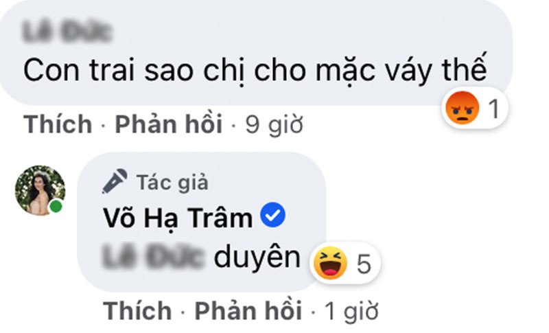 Con lai Ấn bị nói ác amp;#34;con trai sao cho mặc váyamp;#34;, Võ Hạ Trâm đáp trả cực gắt - 5